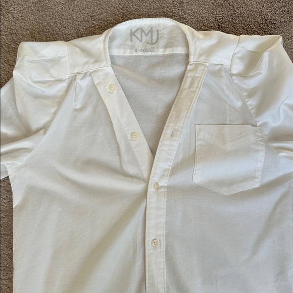 KMJ Bon Voyage Button Down Shirt XS - Picture 4 of 6
